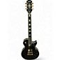 Used Epiphone Les Paul Custom Black Solid Body Electric Guitar thumbnail