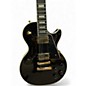 Used Epiphone Les Paul Custom Black Solid Body Electric Guitar