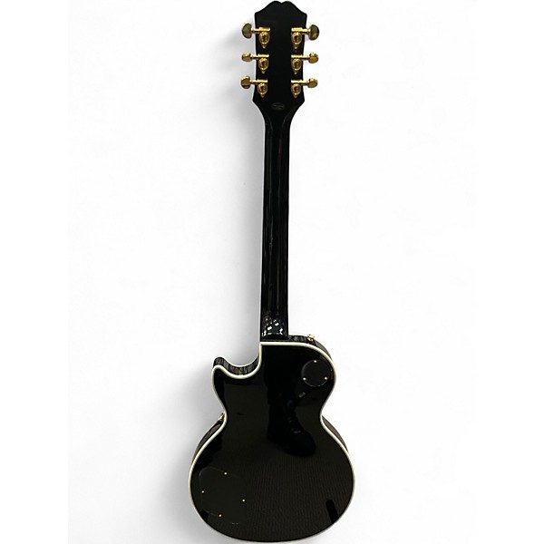 Used Epiphone Les Paul Custom Black Solid Body Electric Guitar