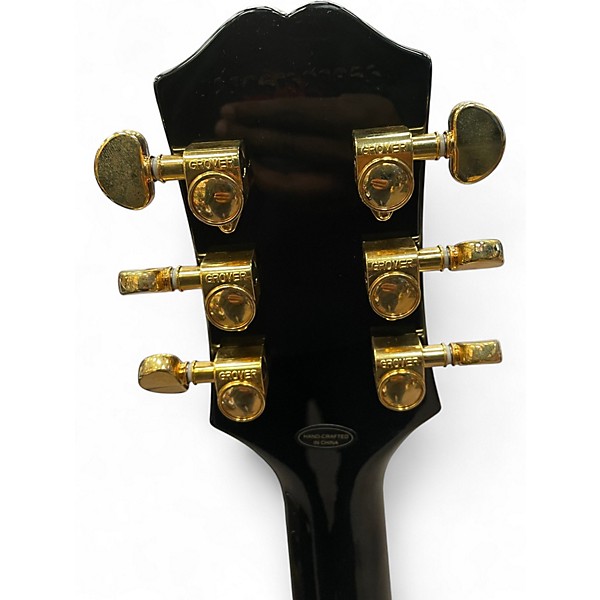Used Epiphone Les Paul Custom Black Solid Body Electric Guitar
