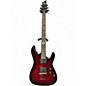 Used Schecter Guitar Research Hellraiser Deluxe Crimson Red Trans Solid Body Electric Guitar thumbnail