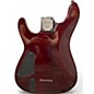 Used Schecter Guitar Research Hellraiser Deluxe Crimson Red Trans Solid Body Electric Guitar