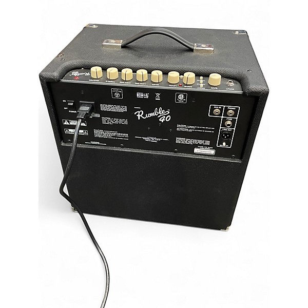 Used Fender Rumble 40 Bass Combo Amp