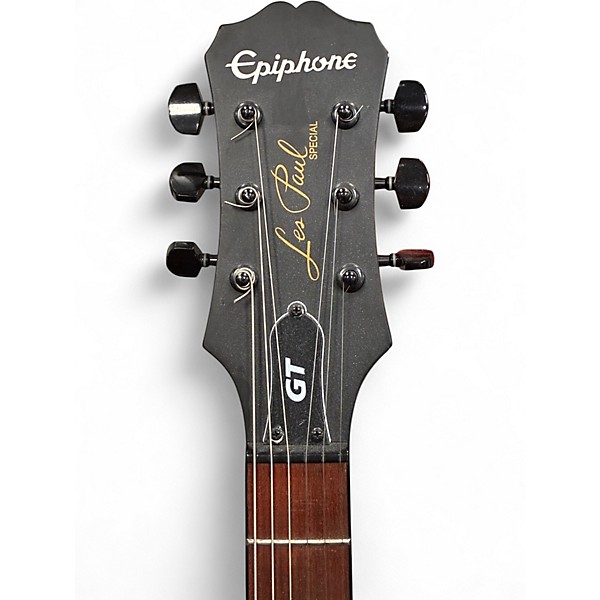 Used Epiphone Les Paul GT Black Solid Body Electric Guitar