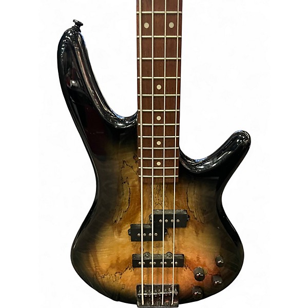 Used Ibanez GSR200SM Brown Sunburst Electric Bass Guitar