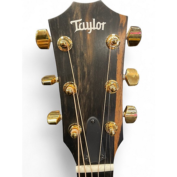 Used Taylor 214CESB DLX Natural Acoustic Electric Guitar