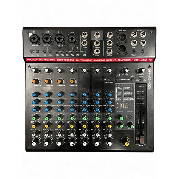 Used Harbinger LX12 Powered Mixer