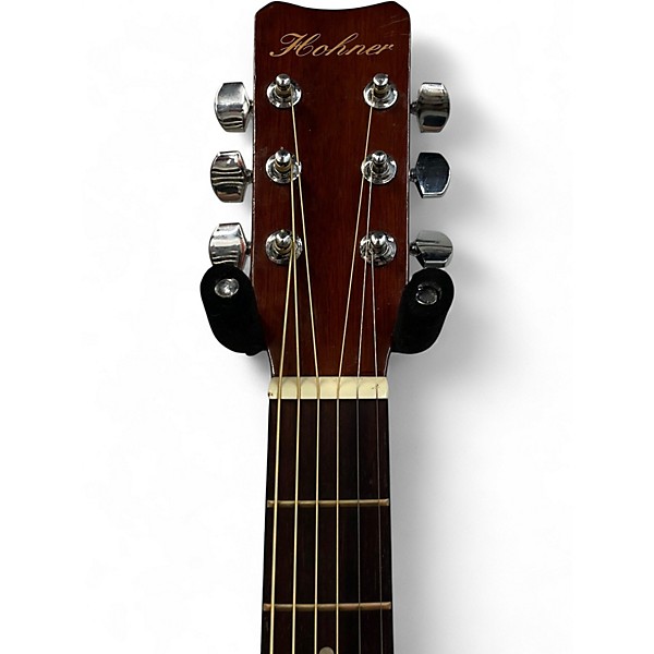 Used Hohner HW 300E Mahogany Acoustic Electric Guitar
