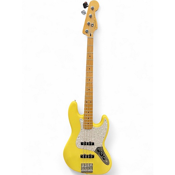 Used Fender Player Jazz Bass Cream Electric Bass Guitar