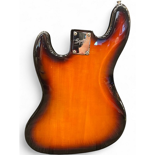 Used Squier Affinity Jazz Bass V 5 String 3 Color Sunburst Electric Bass Guitar