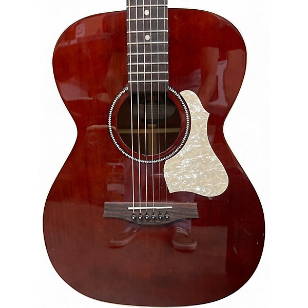 Used Seagull M6 LTD RUBY RED Acoustic Electric Guitar