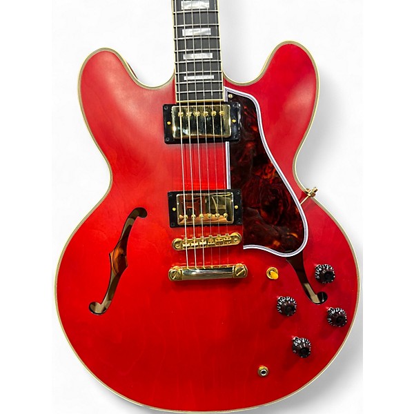 Used Epiphone es-355 Cherry Hollow Body Electric Guitar