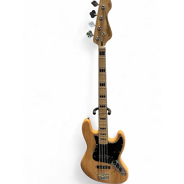Used Vintage REISSUED J74 Black Electric Bass Guitar