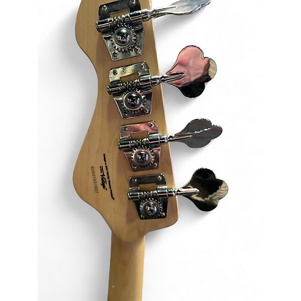 Used Vintage REISSUED J74 Black Electric Bass Guitar