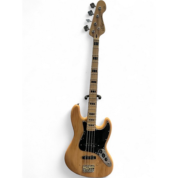 Used Vintage REISSUED J74 Black Electric Bass Guitar
