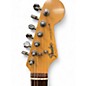 Used 1980s Fender Refinished MIJ Stratocaster white Solid Body Electric Guitar