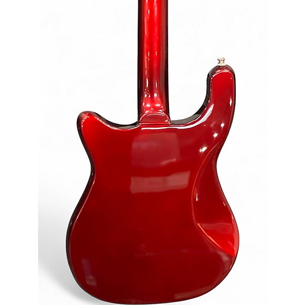 Used 2021 Epiphone EMBASSY SPARKLING BURGANDY Electric Bass Guitar