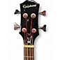 Used 2021 Epiphone EMBASSY SPARKLING BURGANDY Electric Bass Guitar
