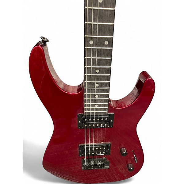 Used Jackson Dinky js11 Metallic red Solid Body Electric Guitar