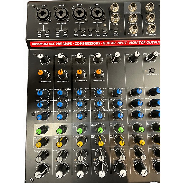 Used Harbinger LX12 Powered Mixer