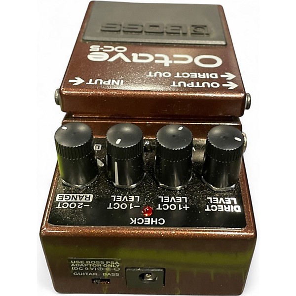 Used BOSS OC5 Effect Pedal