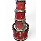 Used SONOR 4 Piece Force 2000 Red Drum Kit