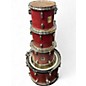 Used SONOR 4 Piece Force 2000 Red Drum Kit