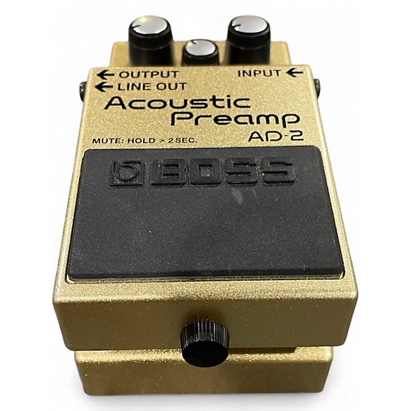 Used BOSS AD2 Acoustic Preamp Guitar Preamp