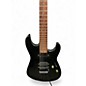 Used 2000s Squier Stagemaster 7 FR Black Solid Body Electric Guitar