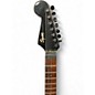 Used 2000s Squier Stagemaster 7 FR Black Solid Body Electric Guitar