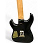 Used 2000s Squier Stagemaster 7 FR Black Solid Body Electric Guitar