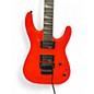 Used Jackson JS32 Dinky Orange Solid Body Electric Guitar