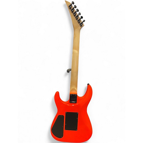 Used Jackson JS32 Dinky Orange Solid Body Electric Guitar