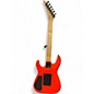 Used Jackson JS32 Dinky Orange Solid Body Electric Guitar