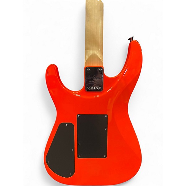 Used Jackson JS32 Dinky Orange Solid Body Electric Guitar