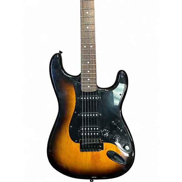 Used Squier Bullet Stratocaster Sunburst Solid Body Electric Guitar