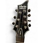 Used Schecter Guitar Research Damien Elite 7 BLACK SPARKLE Solid Body Electric Guitar