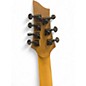 Used Schecter Guitar Research Damien Elite 7 BLACK SPARKLE Solid Body Electric Guitar