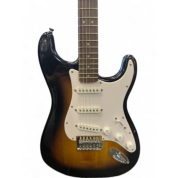 Used Squier Affinity Stratocaster 2 Color Sunburst Solid Body Electric Guitar