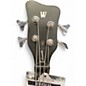 Used Warwick Corvette 4 String Blue Electric Bass Guitar