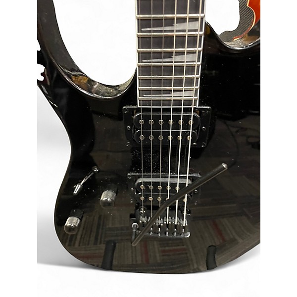 Used Ibanez GRG120BDX Black Solid Body Electric Guitar