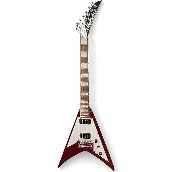 Used Jackson X Series Scott Ian Signature King V KVX CANDY APPLE RED Solid Body Electric Guitar