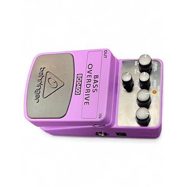 Used Behringer BOD400 Bass Overdrive Bass Effect Pedal