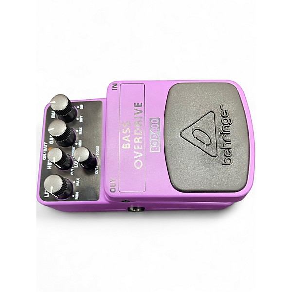 Used Behringer BOD400 Bass Overdrive Bass Effect Pedal