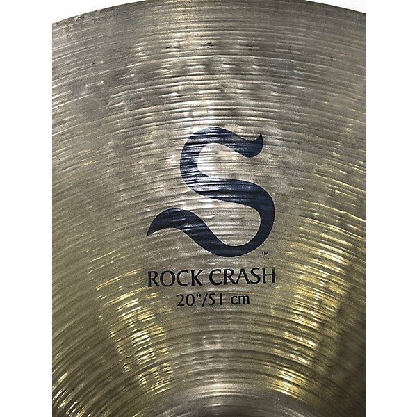 Used SABIAN 21in HH Raw Bell Dry Ride Brilliant Cymbal