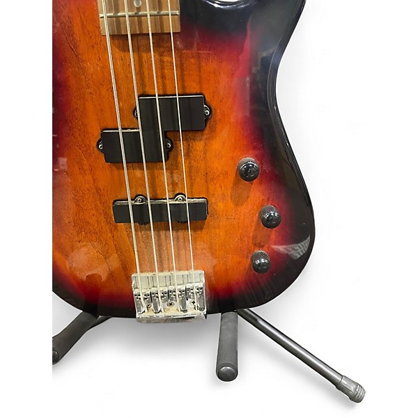 Used Hamer  SLAMMER SERIES 2 Tone Sunburst Electric Bass Guitar