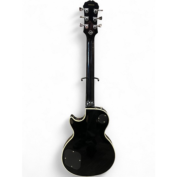 Used Epiphone Les Paul Custom Ebony Solid Body Electric Guitar