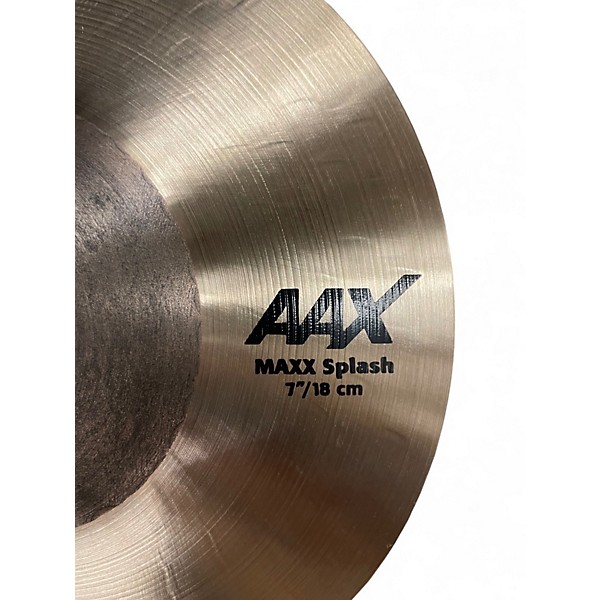 Used SABIAN 7in AAX MAXX SPLASH Cymbal