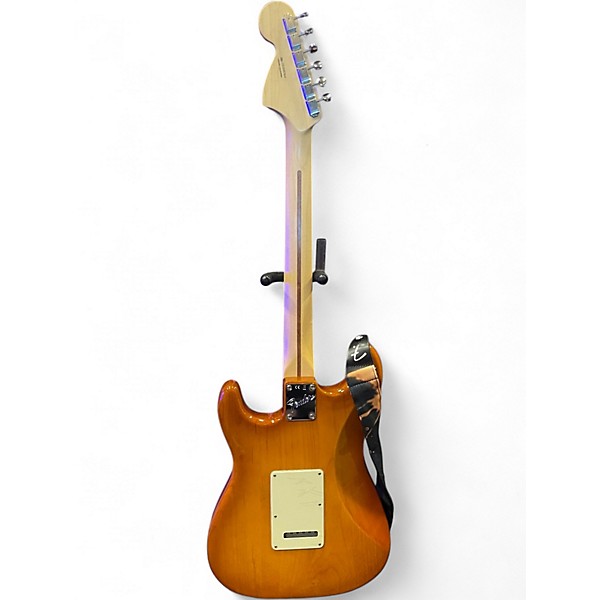 Used Fender American Performer Stratocaster Honey Burst Solid Body Electric Guitar