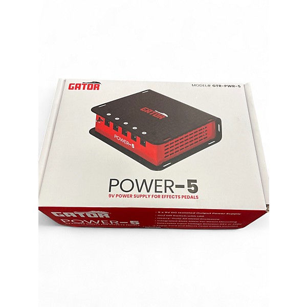 Used Gator POWER 5 Power Supply
